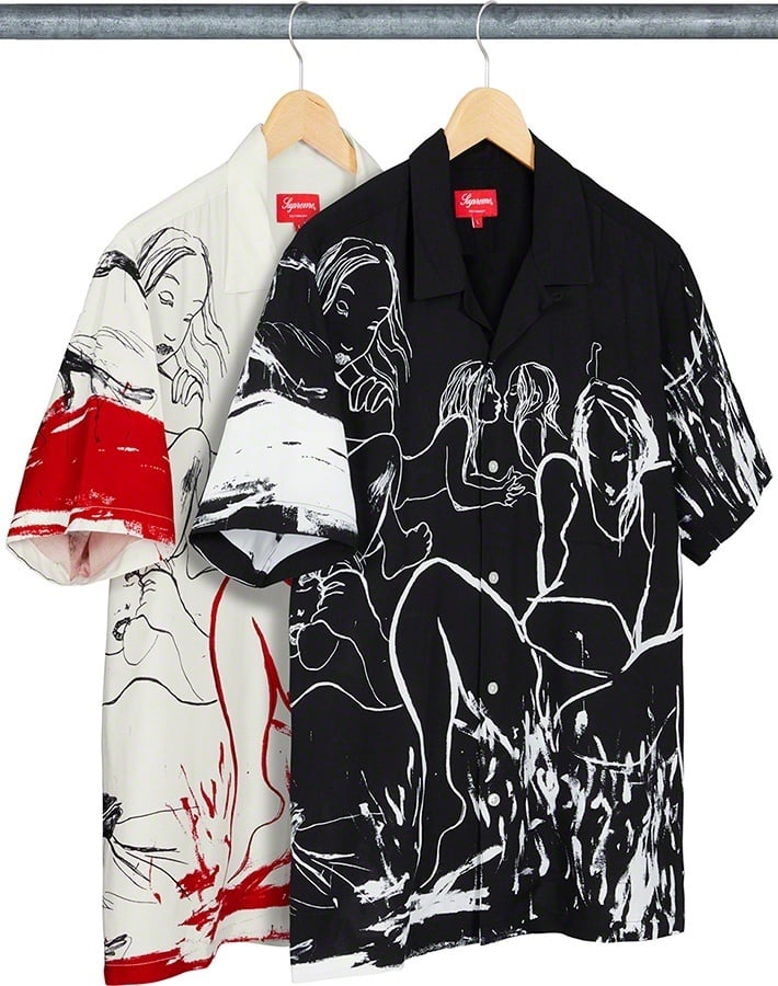 Rita Ackermann/Supreme Rayon S/S Shirt